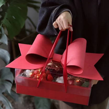 Paper gift box - LARGE with a BOW