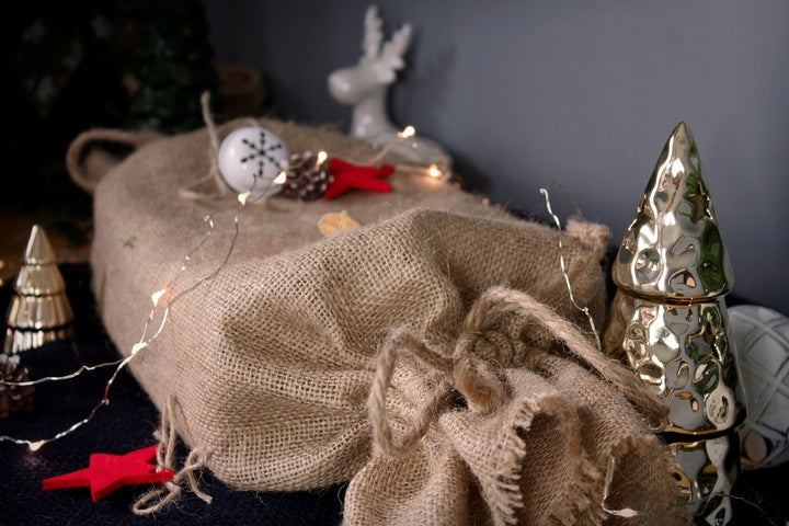 Opakowanie świąteczne na prezenty "cukierek"