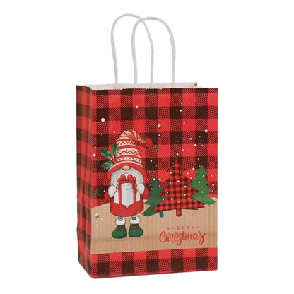 Papierowe torebki świąteczne na prezenty - 330x260x120mm - ZESTAW #11 - DUŻY ROZMIAR