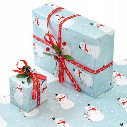 Świąteczny papier do pakowania prezentów