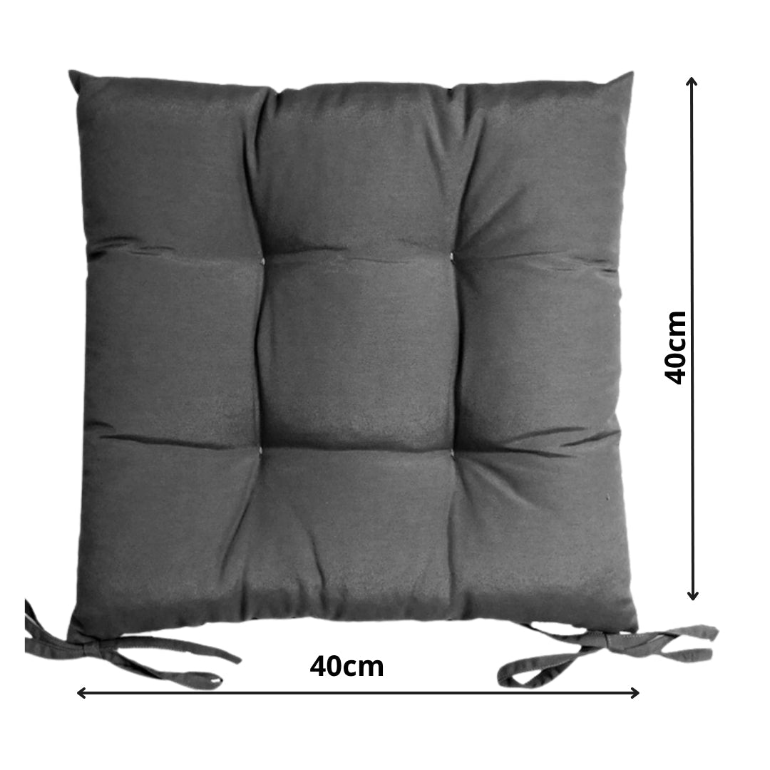 PIKOWANA PODUSZKA OGRODOWA NA FOTEL - KRZESŁO 40 X 40 CM