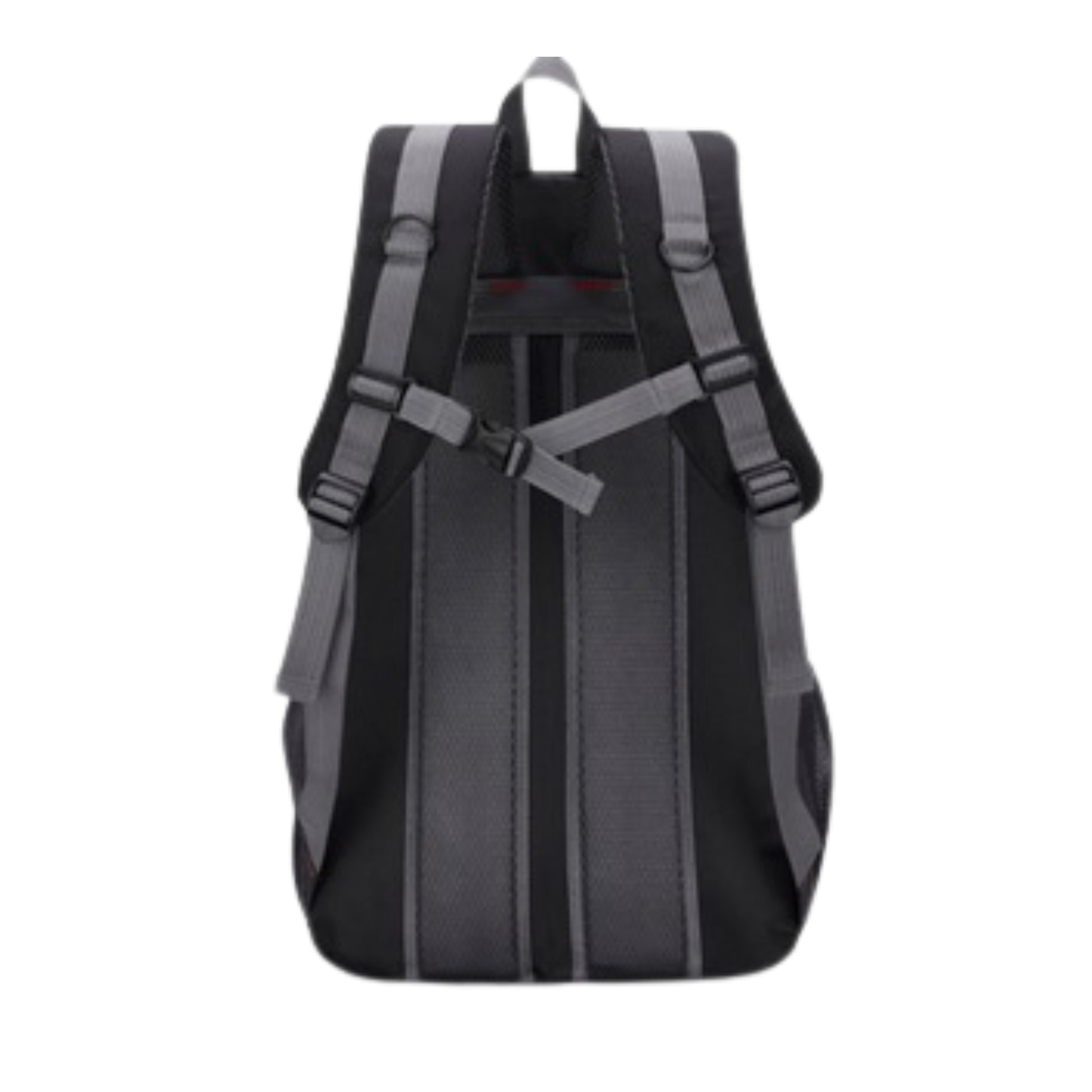 Czarny plecak turystyczny outdoor, wycieczkowy model z wieloma kieszeniami i regulacją – b2b allbag
