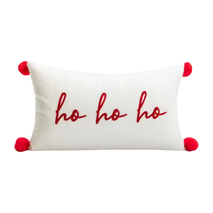 Christmas DECORATIVE pillow - HOHOHO