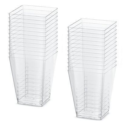 Pucharki deserowe 160ml wielorazowe, 25 sztuk