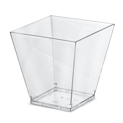 Pucharki deserowe 200ml wielorazowe, 25 sztuk