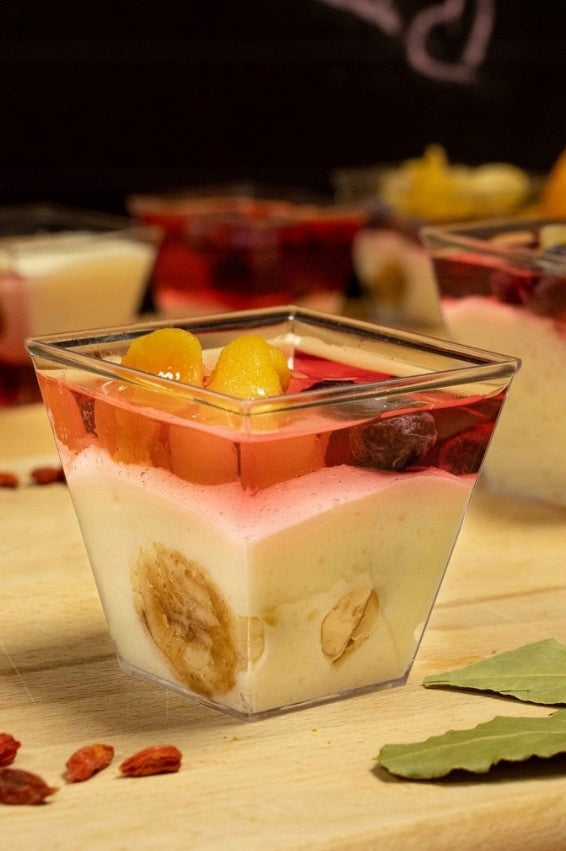 Pucharek na przekąski, desery, wielorazowy 58ml 25szt