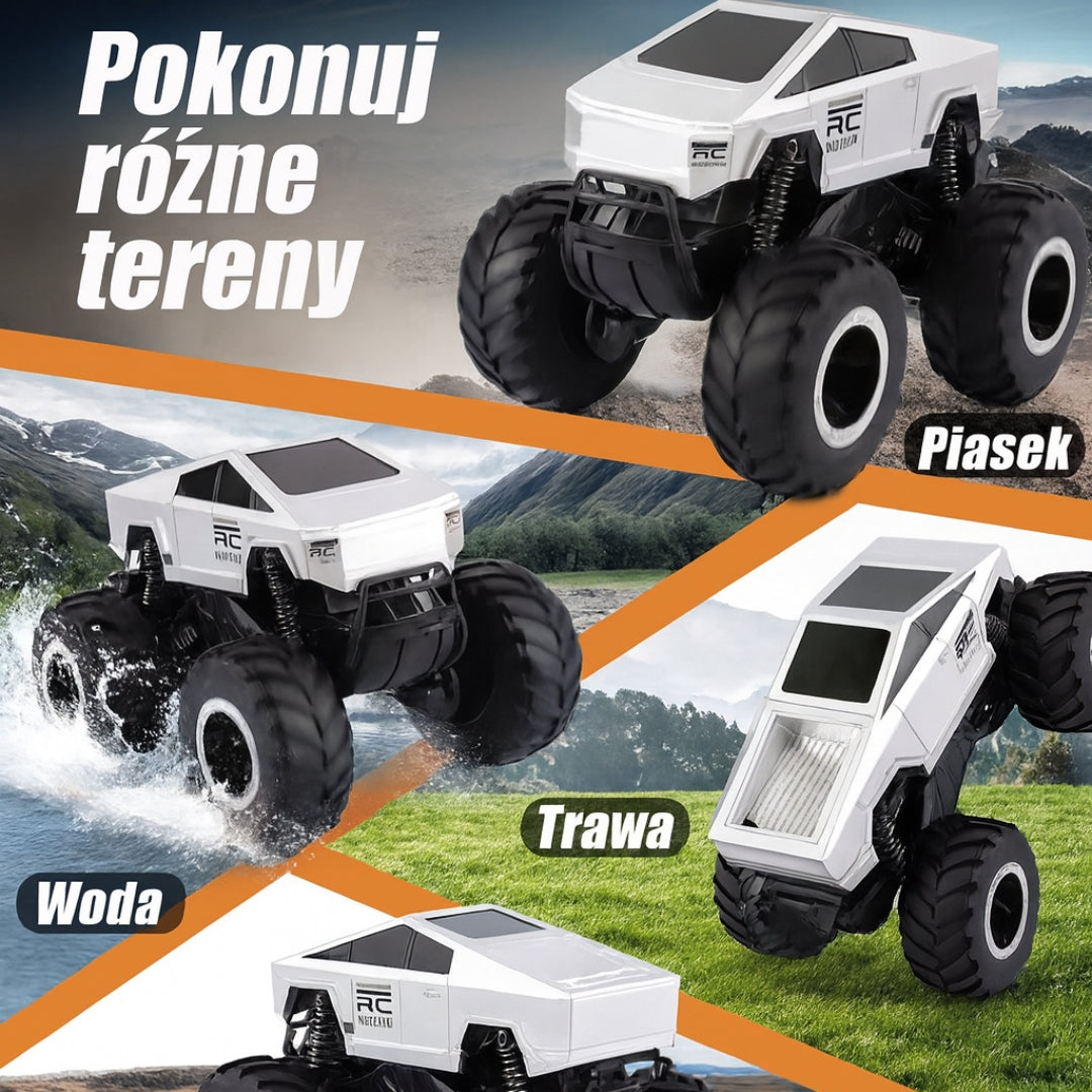 Samochód terenowy - 4x4 - zdalnie sterowany samochód - STEROWANY MONSTER TRUCK