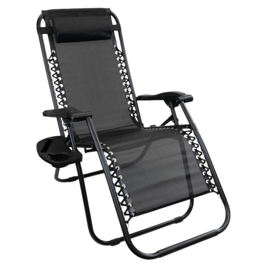 Składany leżak ogrodowy turystyczny 2 szt