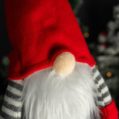 Świąteczny gnom skrzat z regulowanymi nogami