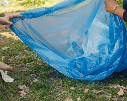 Worki na śmieci 60L niebieskie ALLBAG