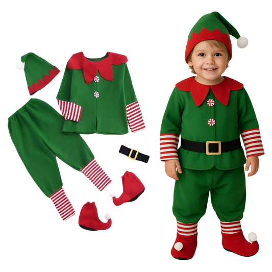Children's costume - ELF, GNOK, SANTA'S HELPER, 100cm