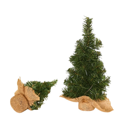 Sztuczna zielona choinka - 40cm - OZDOBA ŚWIĄTECZNA