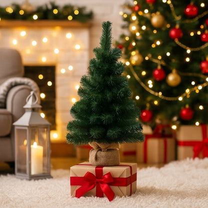 Sztuczna zielona choinka - 40cm - OZDOBA ŚWIĄTECZNA