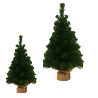 Sztuczna zielona choinka - 60cm - OZDOBA ŚWIĄTECZNA