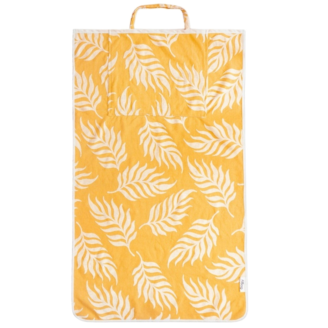 Zestaw wakacyjny ręczniko-torba, torba termiczna POMARAŃCZOWY ZESTAW