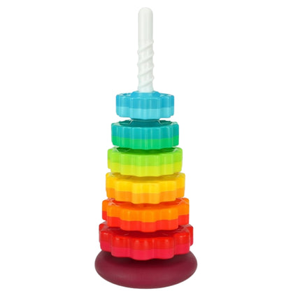 Twisted pyramid educational toy for children
