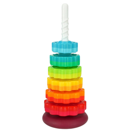 Twisted pyramid educational toy for children