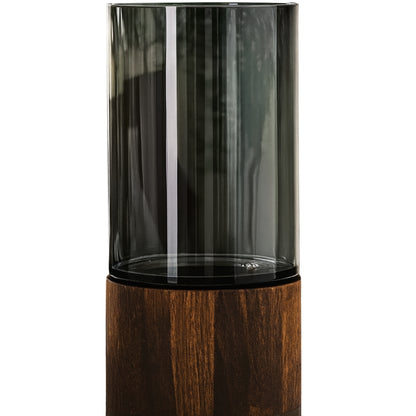 Wazon dekoracyjny ART DECO - szklany wazon na kwiaty - WAZON OZDOBNY DEKORACYJNY