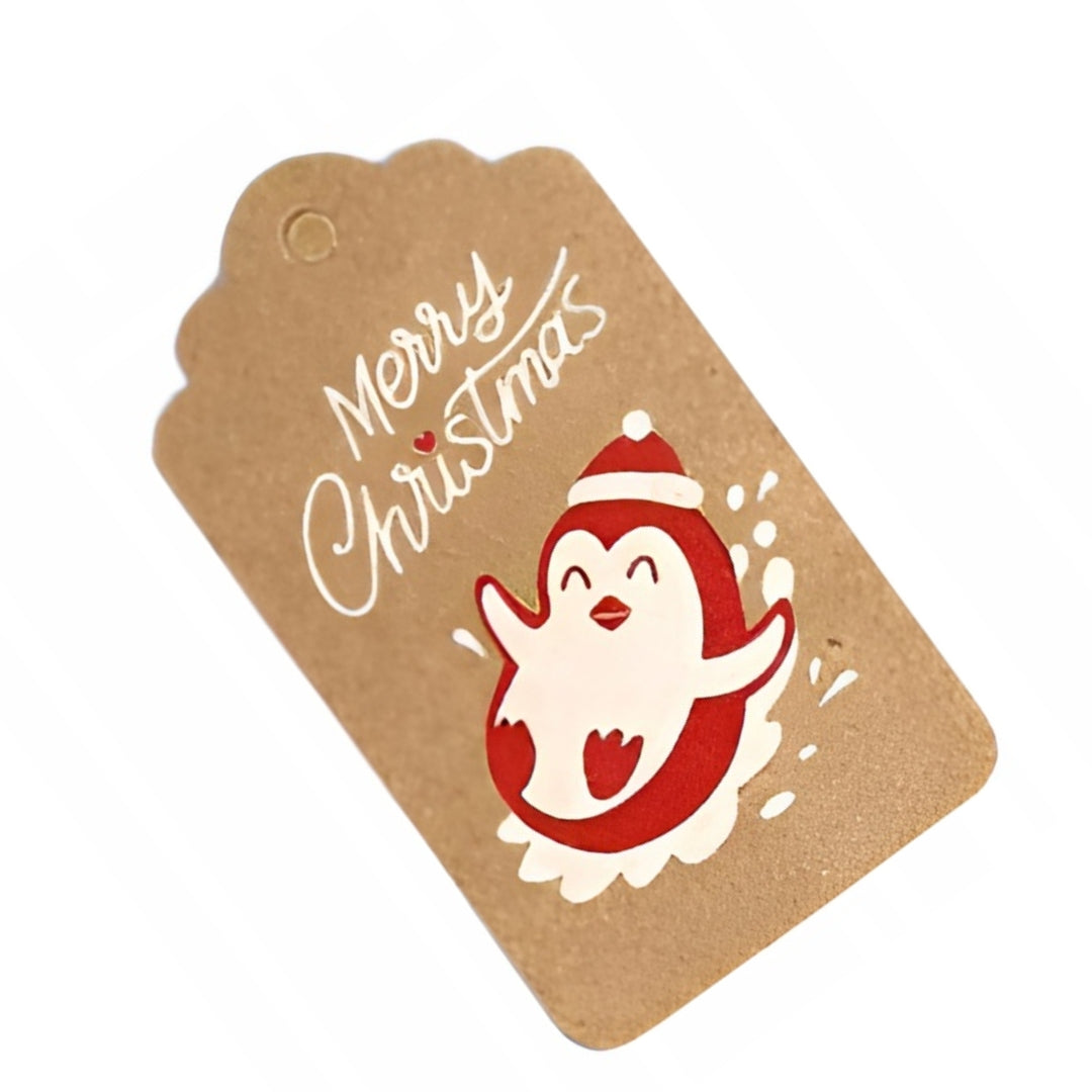 Winietki do prezentów zestaw 50szt + 50 sznurków