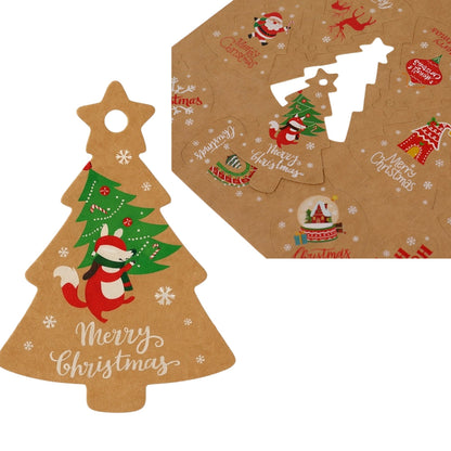 Świąteczne zawieszki, winietki ozdobne na prezenty