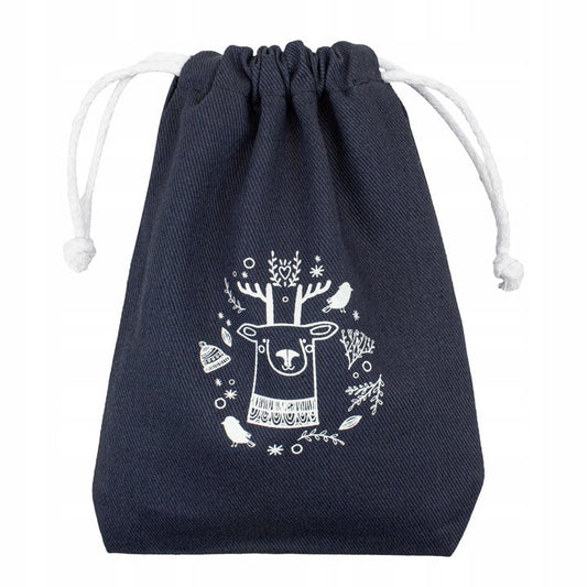 Świąteczny worek bawełniany 15cmx20cm 220g