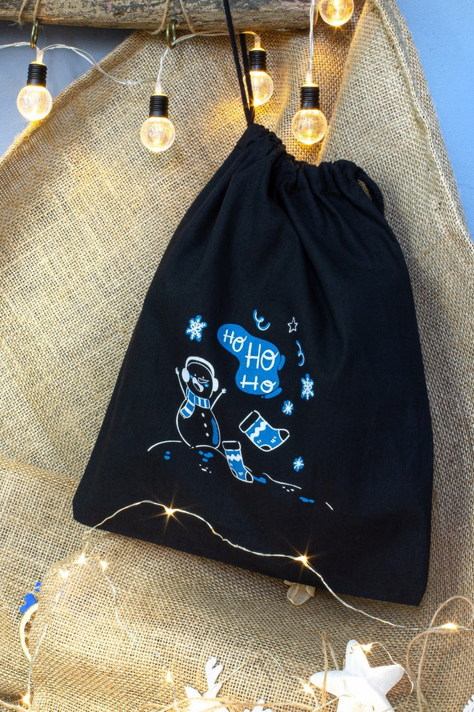 Bawełniany worek świąteczny 25cmx30cm