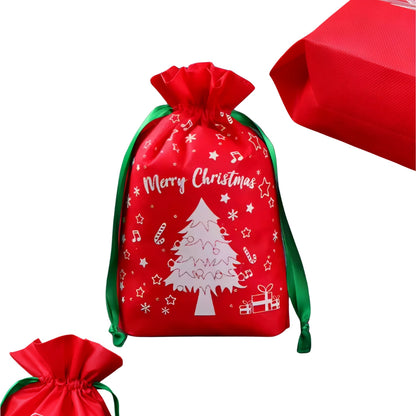 Worek prezentowy na święta Bożego Narodzenia - czerwony