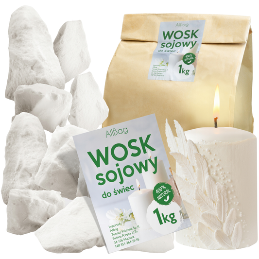 Wosk sojowy 1kg