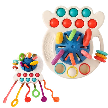 Sensory toy teether for children jellyfish octopus