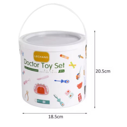 Zestaw lekarski dla dzieci - DREWNIANA ZABAWKA - ZABAWKA DLA DZIECI