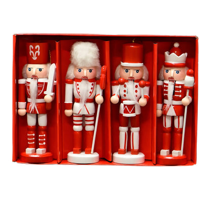 Figurki do zawieszenia - Dziadek do orzechów - ZAWIESZKI NA CHOINKĘ 4szt