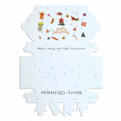 Świąteczny zestaw pudełek na prezenty